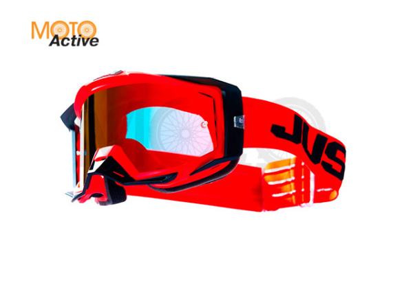 Очки для мотокросса JUST1 IRIS 2.0 (Hi-Vis оранжевый)